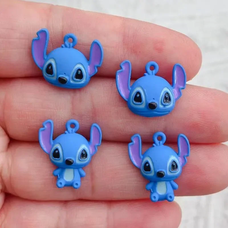 

10pcs Enamel Alloy Drops Animal Stitch Charm Pendant Necklace Keychain DIY Handmade Keychain Necklace Cute Earring charms