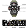 SMAEL Men Watches  50m Waterproof Sports Watch Military Man Sports Watch Digital 8072 Dual Display Watch  Quartz  Led Digital 4