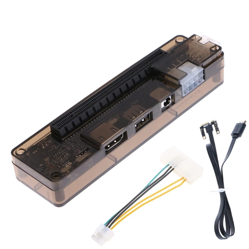 Laptop Externo Independente Expansão Placa de Vídeo Gráficos Doca Mini Pci-e Dropship - Imagem 5