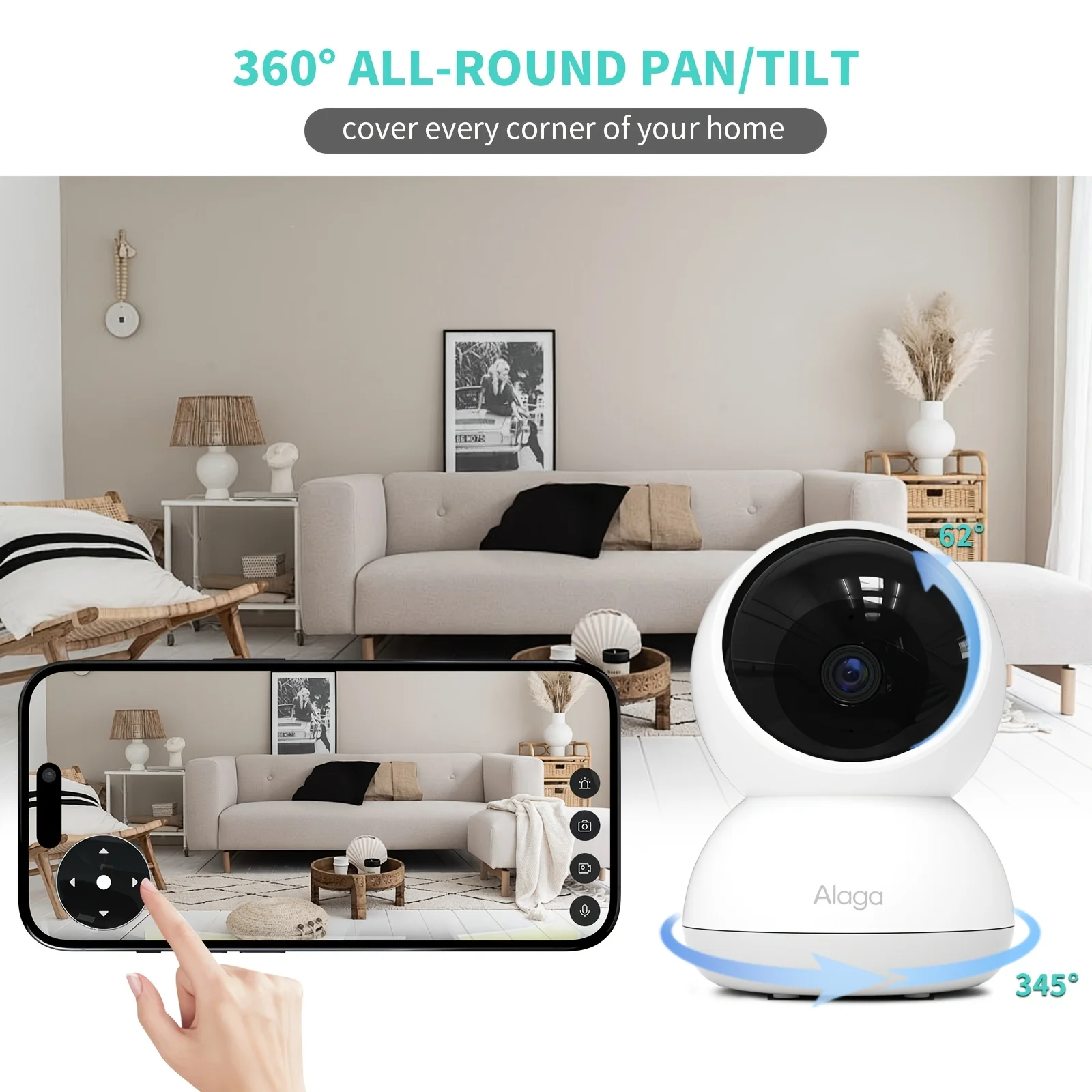 Wireless WIFI Monitoring Camera 360 degree intercom 3MP 1080P Home Security Camera Remote HD Night Vision Camera Monitor Smart Home 2