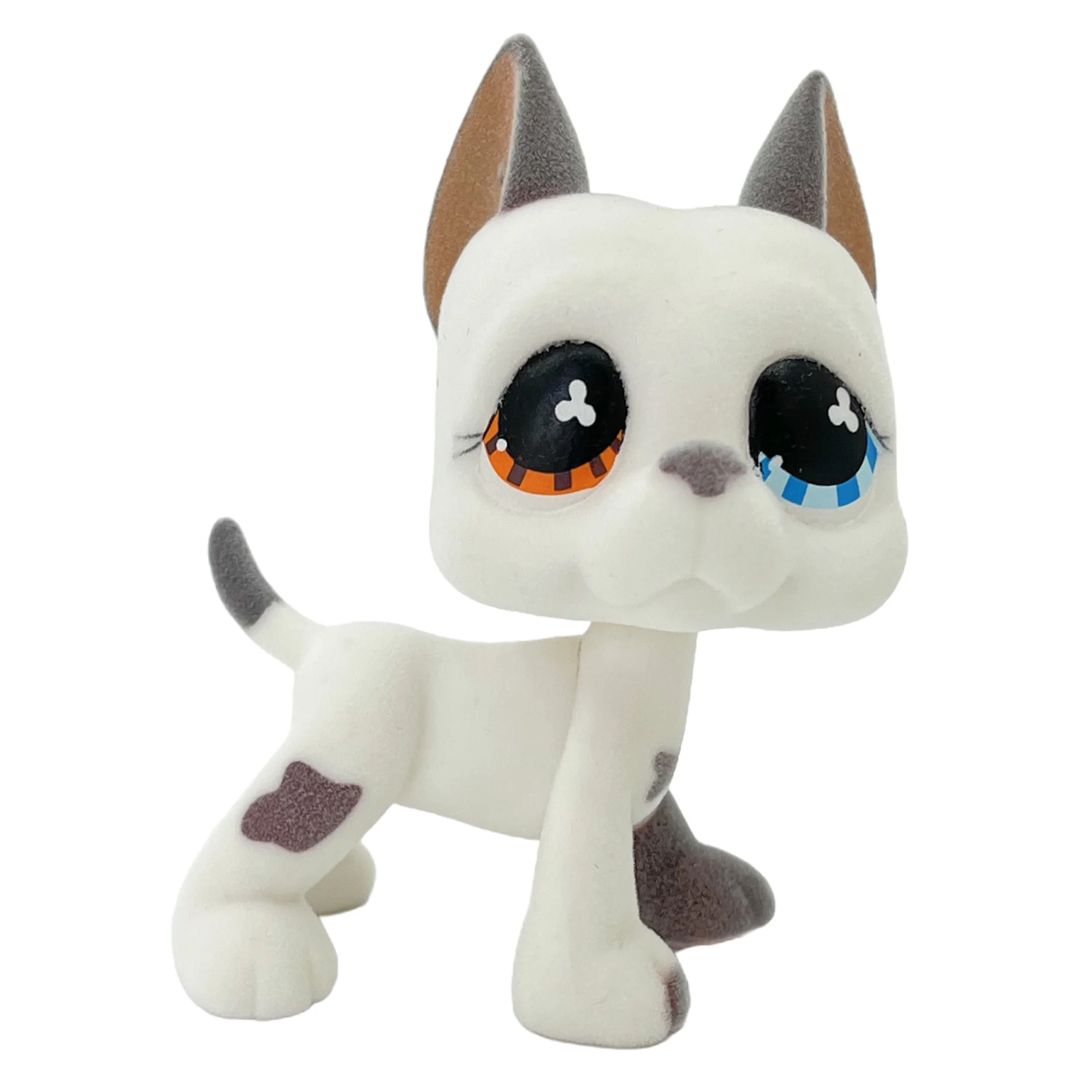 Flocked Custom Pet Toy Stand: Short Hair Cat & Dog Bobblehead Collection