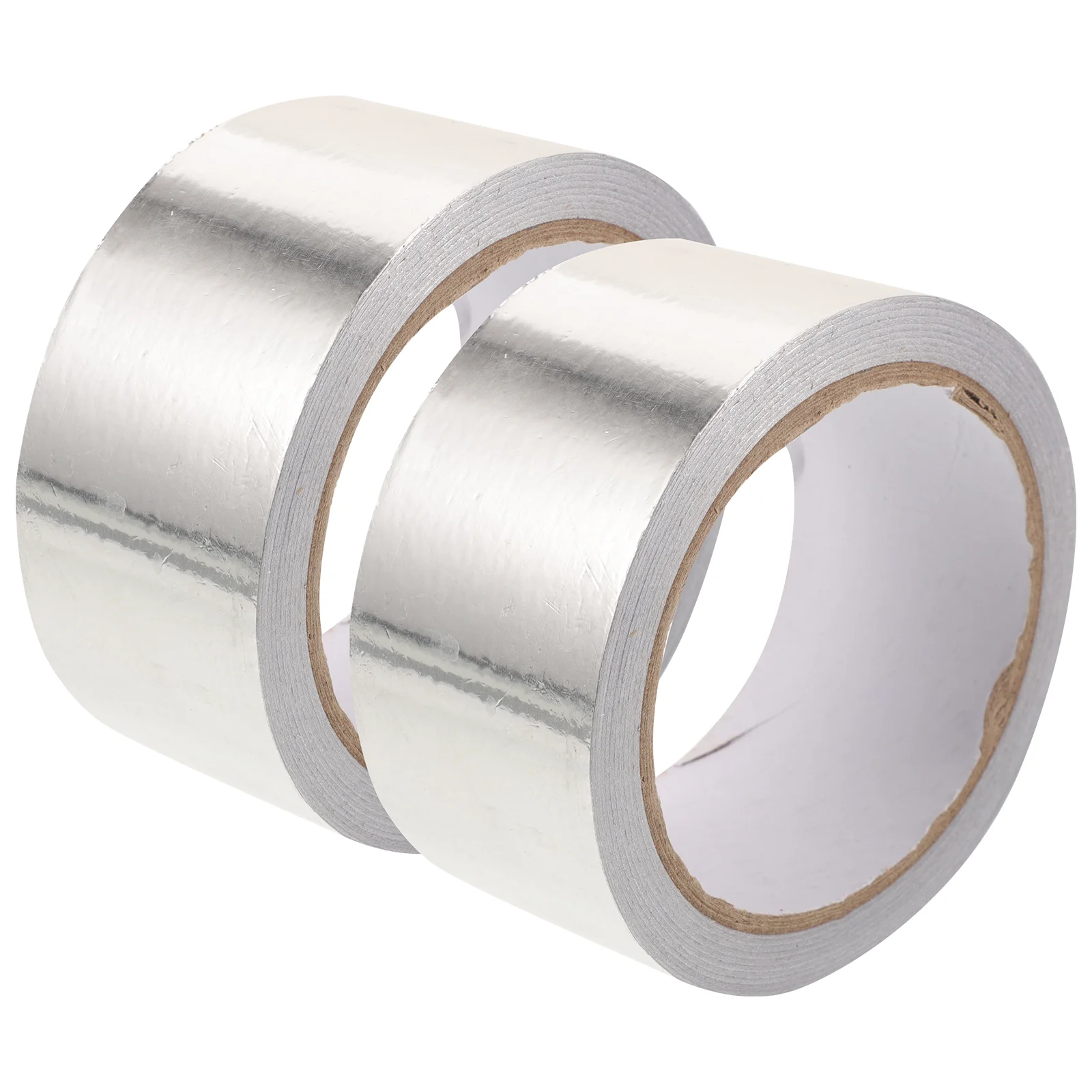 

2 Rolls Insulated Aluminum Foil Heavy Duty Tape for Patching Metal Repair Duct Ductwork Sealing Insulating High Temp