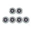 Silvery 6pcs
