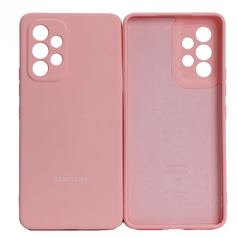 waterproof phone bag Samsung Galaxy A53 5G A73 5G New Upgrade Camera Protector Liquid Silicone Phone Case Samsung Galaxy A53 A73 Original Back Cover mobile pouch bag