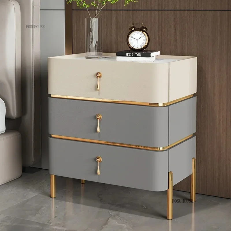 Nordic Night Table Bedroom Mobiles Bed Side Tables Home Bedroom Furniture Luxury Night Stands Small Room Modern Beside Table