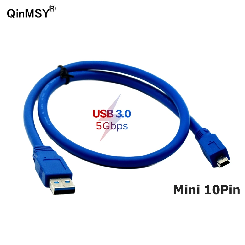 USB 3.0 A Male to Mini 10 Pin B Extension Cable cord For tablets
