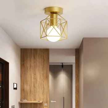 Led ceiling lamp Round chandelier 110V 220V Mini ceiling lamp Interior lighting for kitchen Bedroom Bathroom 1