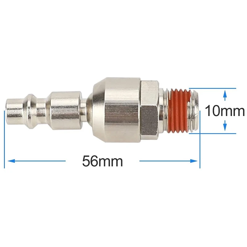 

1/4 Inch Swivel Air Plug, Air Tool Fittings, 1/4 Inch NPT Male Industrial Swivel Plug, 1/4 Inch Air Fittings And Plug