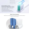 20/50PCS for Replacement DR BEI C1 Sensitive Clean Whitening Brush Soft DuPont Bristle Sonic Electric Toothbrush Brush Nozzles 2