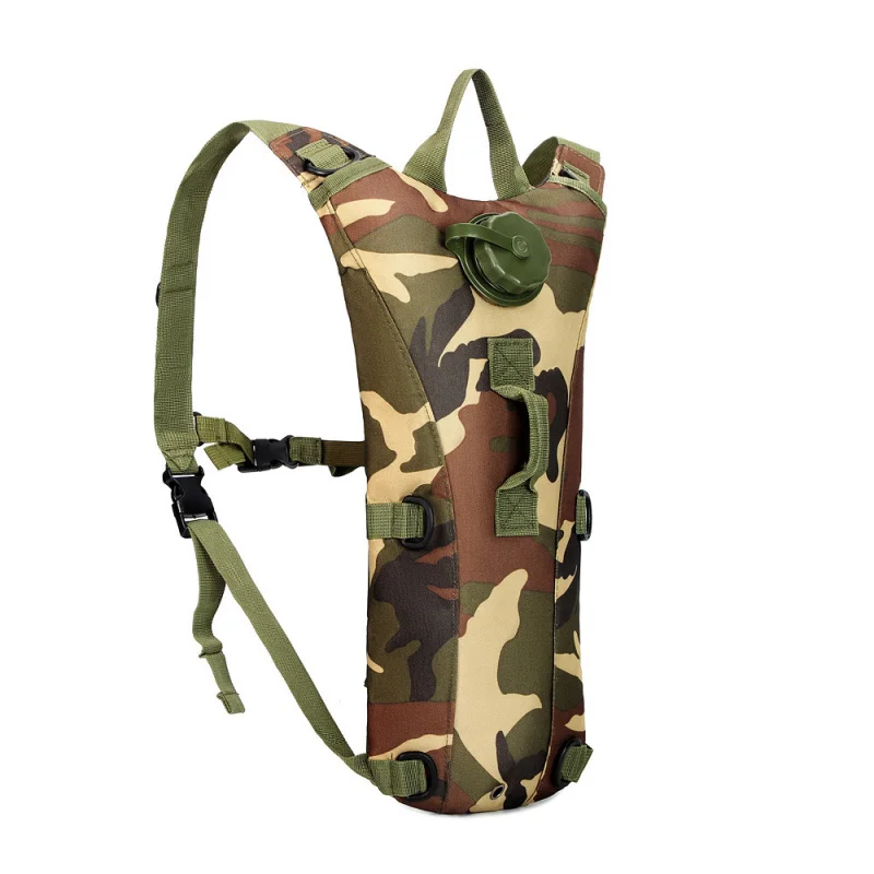 Tactical Hydration Pack 3L Water Bladder Backpack with InsulatedInner liner for Hiking Camping Cycling Outdoor Sports