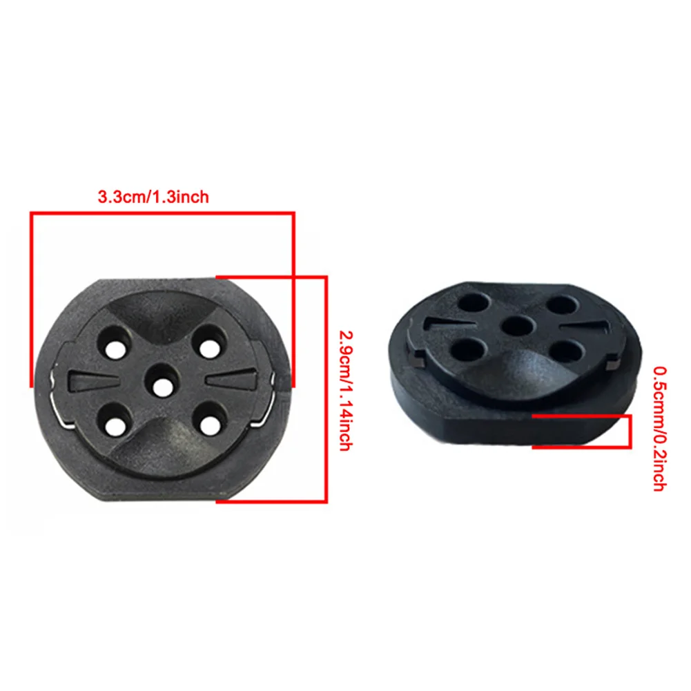 Bicycle Computer Bracket Fixed Base Repair Parts Bike Stopwatch Holder Base Male Seat Repair Parts for Garmin Replacement