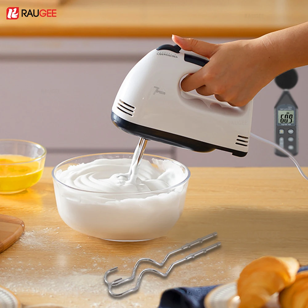 Handheld Blender Professional Electric Handheld Blender Multifunctional 7 Speed Mixer Egg Beater Automatic Cream Dough Baking