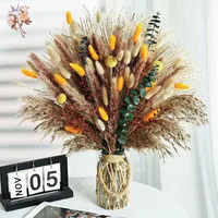 Natural Pampas Bouquet Reed Dried Flowers Wedding Boho