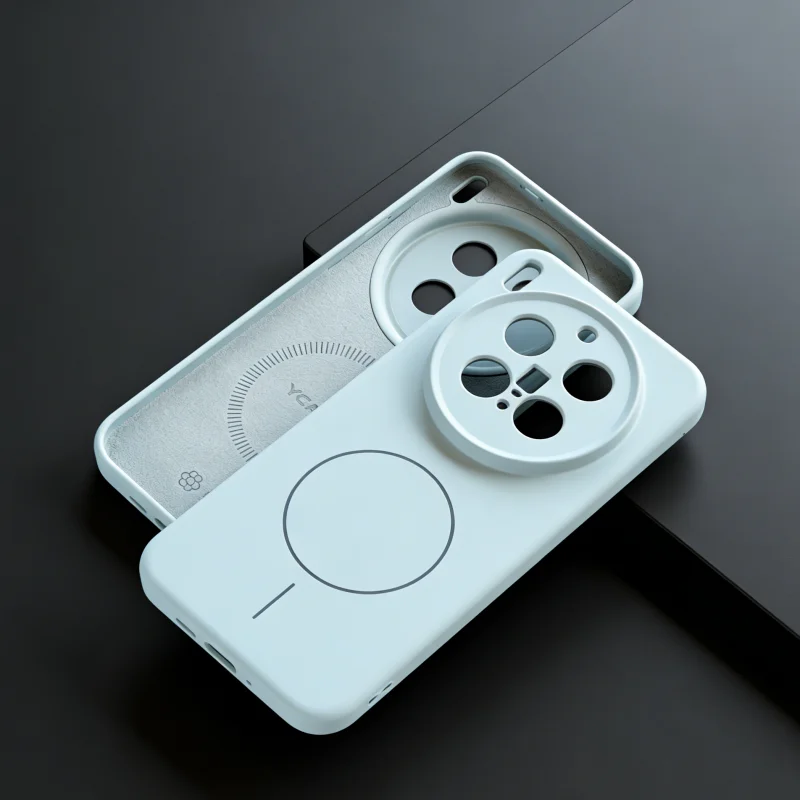 Enhanced Liquid Silicone Shockproof Wireless Charging Case