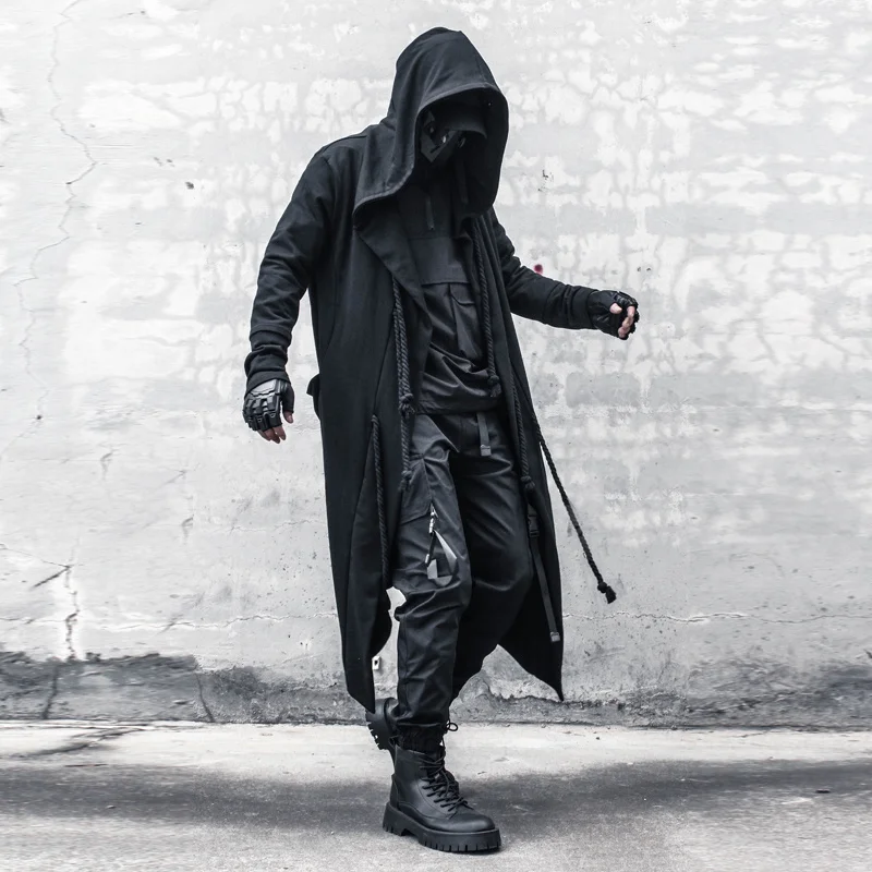 azuma. Pentagram Trench Coat 黒 アヴァンギャルド A LINE TRENCH COAT