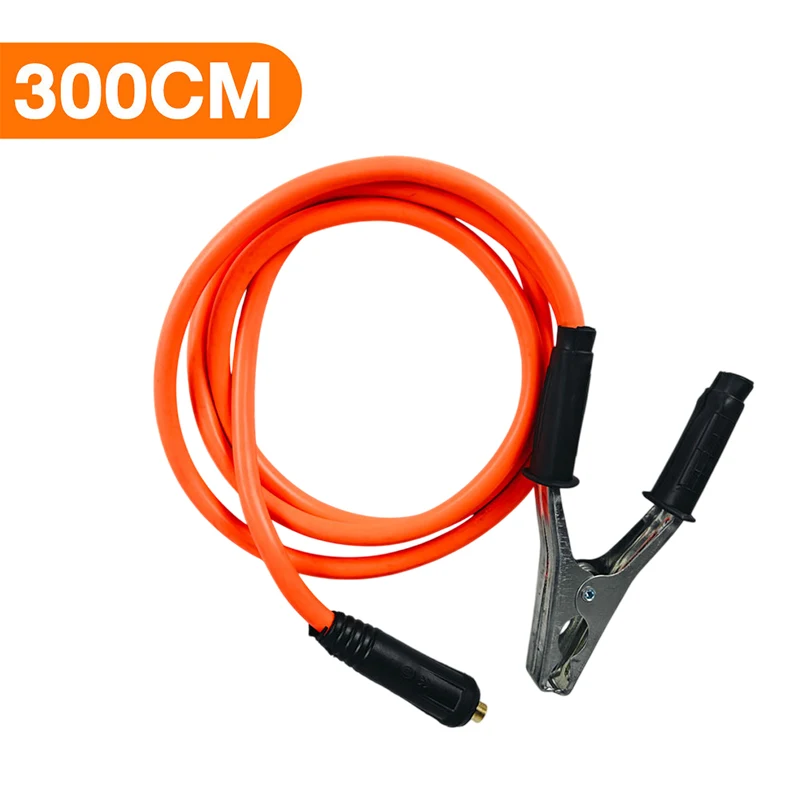 Heavy Duty Welding Wire Cable, Electrode Holder, Brass Iron, 300A, 300cm, 10 Meters, Power Tools