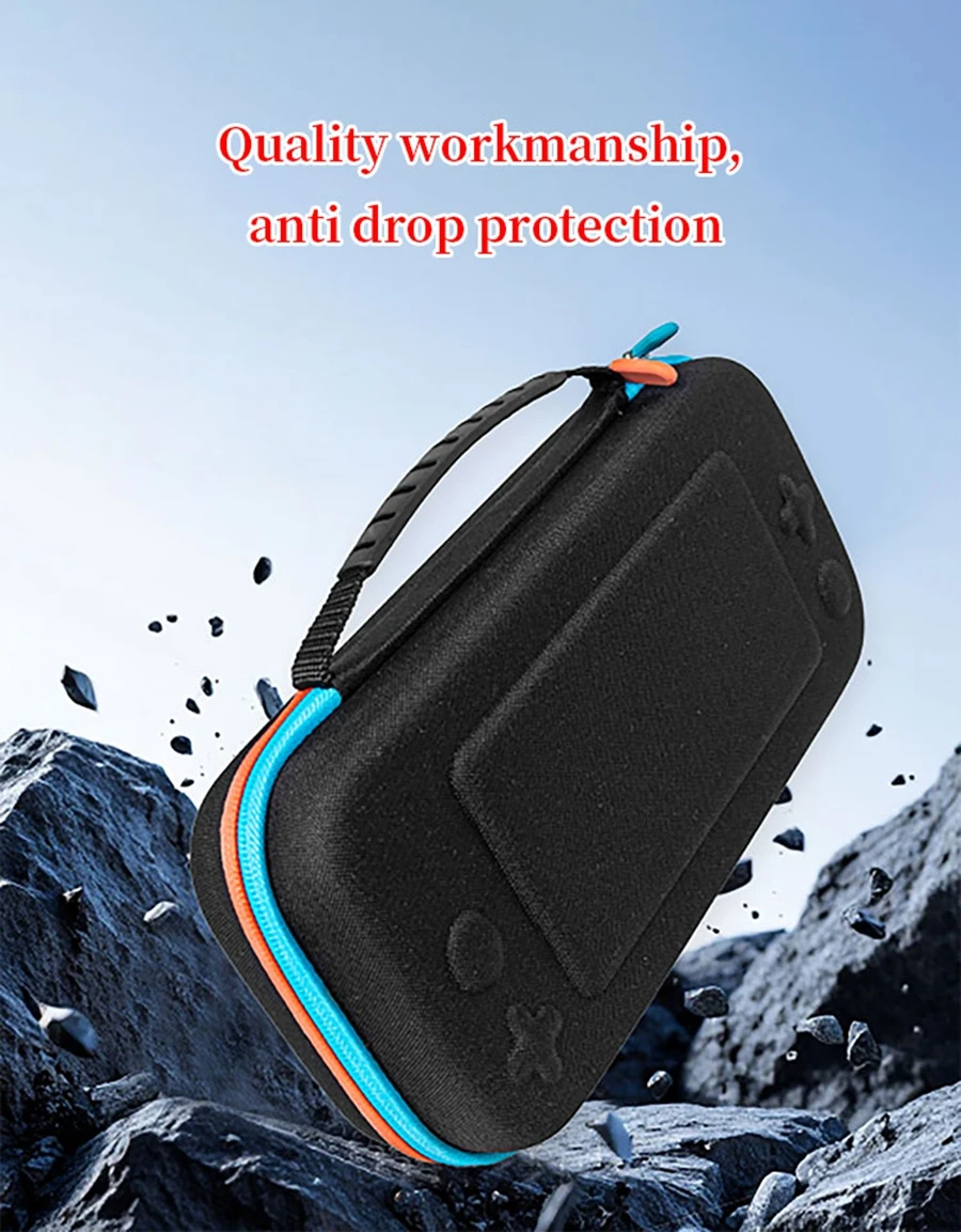 Hard EVA Gaming Handheld Storage Bag for Nintendo Switch 2 Games Console Protect Box Switch OLED Portable Travel Carrying Case