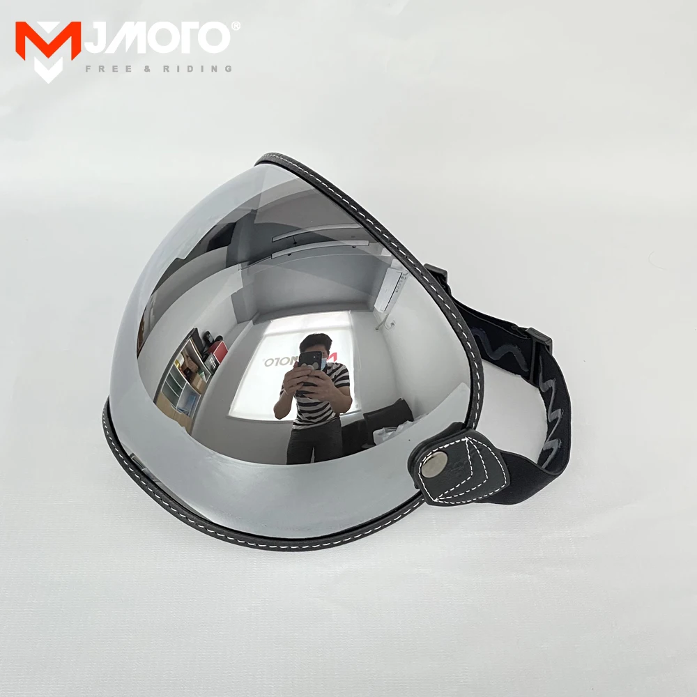 Gläser Motocross Blase Visier Retro Helm Brille Motorrad Visier