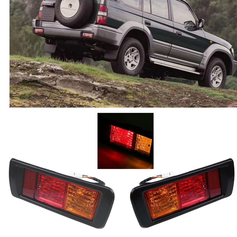 

Задний фонарь для заднего бампера для Toyota Land Cruiser 90 95 1996-2002, Автомобильный задний сигнал 8156060440, тормозной задний фонарь, противотуманная лампа