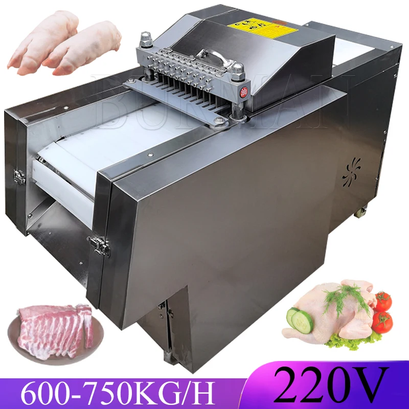 

2023 Automatic Fresh Cube Beef Chicken Dicer Frozen Fish Cutting Machine
