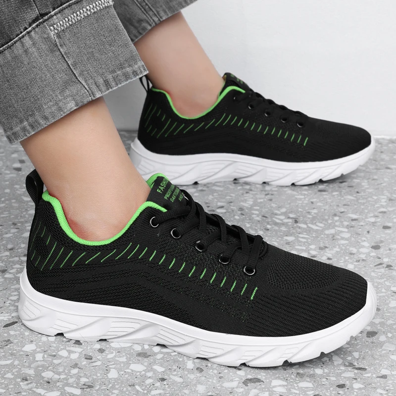 Scarpe da corsa leggere antiscivolo traspiranti da uomo - immagine 5