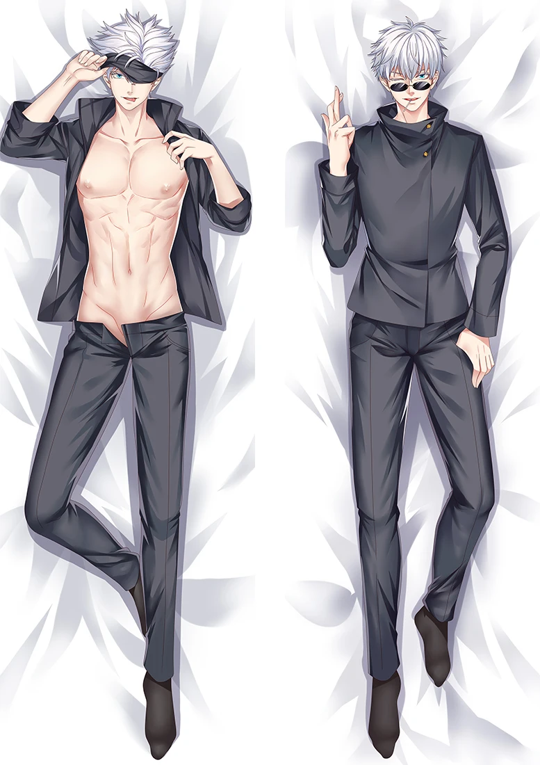 Anime Ornament Anime Satoru Gojo Dakimakura Pillow Case Cosplay Hugging Body Cartoon Accessories