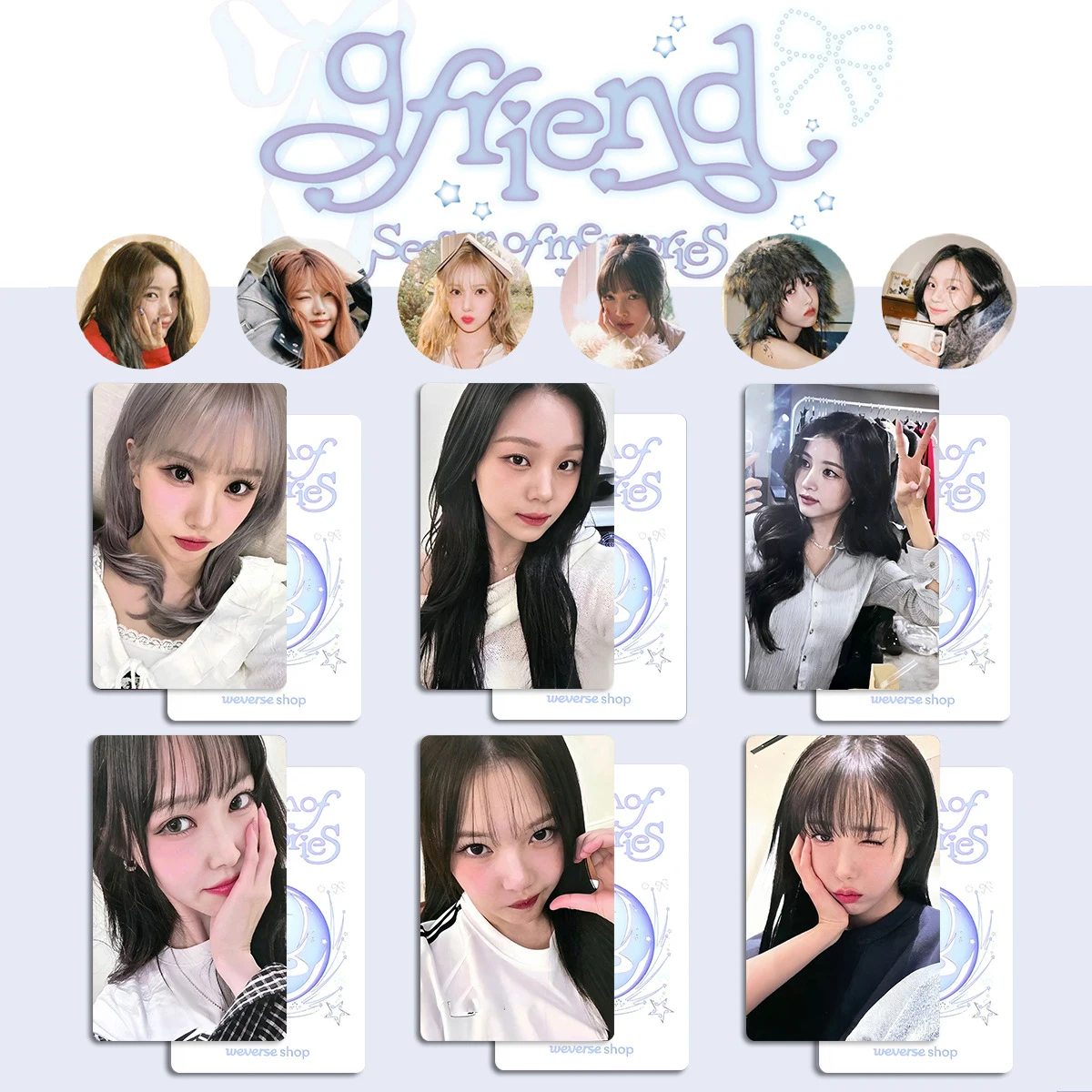 タレントカード GFRIEND 10th Anniversary Concert Card タレントカード GFRIEND 10th Anniversary Concert Card