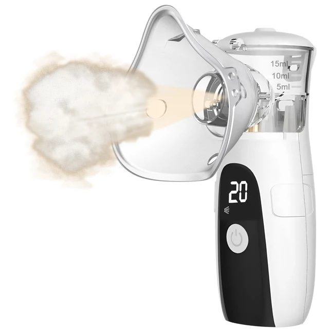 Portable Low-Noise Pet Nebulizer for Dogs & Cats 10
