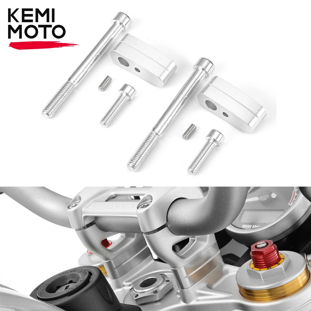 2022 for BMW R Nine T Handlebar Risers Up 20mm Clamp Mounting