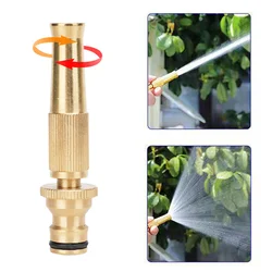 Buse haute pression pour pistolet à eau, accessoires pour le lavage du jardin et de la voiture, buse universelle pour pistolet à eau, raccord en cuivre 