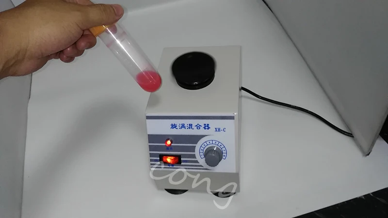 XH-C Stepless Vortex Mixer | 60W Test Tube Shaker Lab Mixer 0~2800 RPM 220V detail image 2