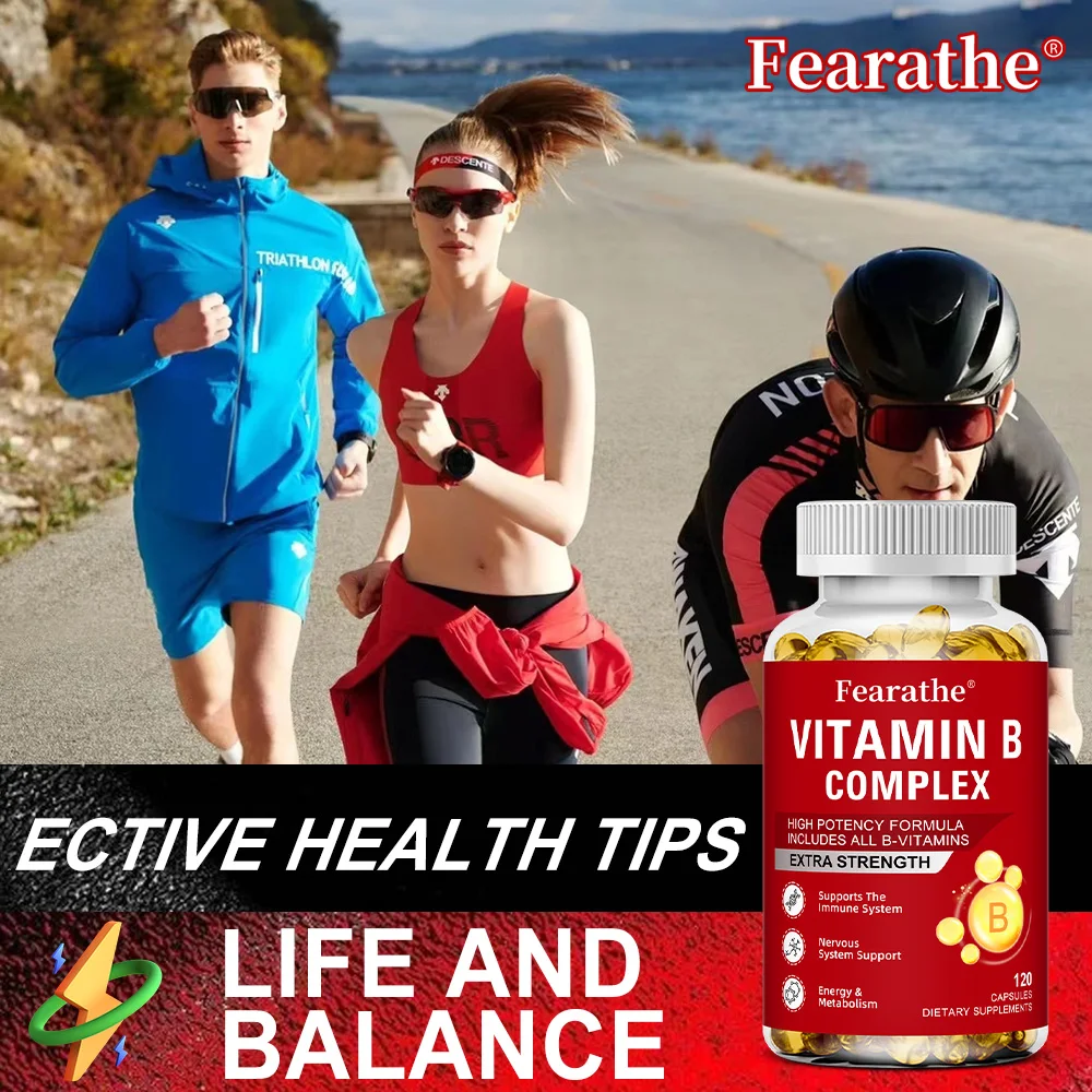 Vitamin B-Complex Vitamin Supplements (B12 B2 B3 B6 Folic Acid &Biotin), Immune & Energy Support,Immune Health - Image 5