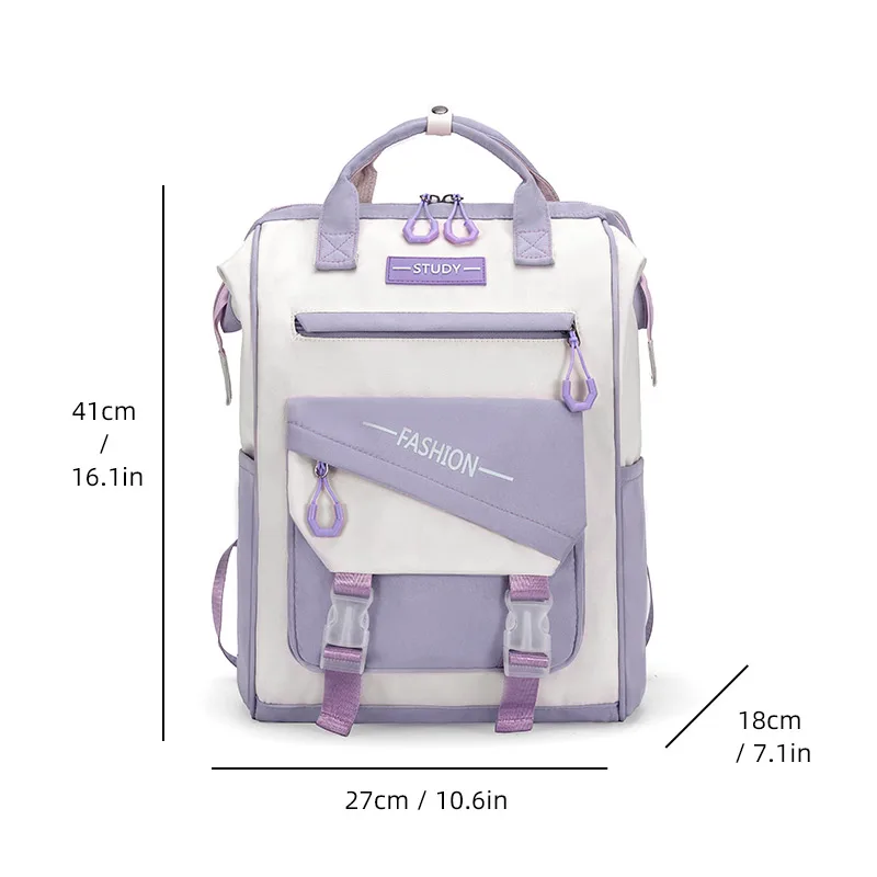 Schoolbag female k-style high school junior high school student japanese style preppy style backpack college student backpack