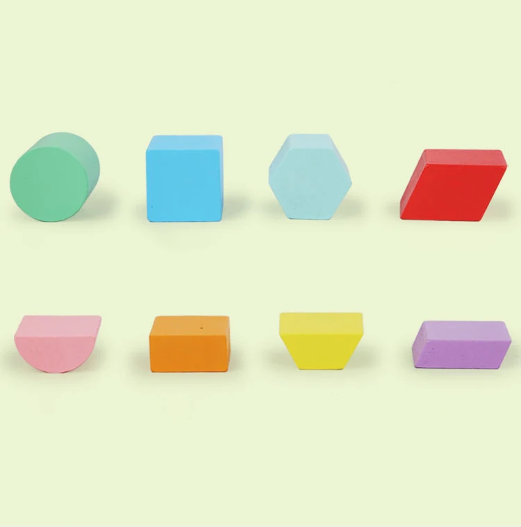Wooden Shape Matching Box Children's Educational Toys Montessori Kids Learning Toys Educational Education Hobbies Early Gifts