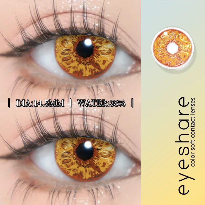 EYESHARE 2 Stück Halloween-Kontaktlinsen für Augen, Cosplay-Linsen, weiße Anime-Linsen, Anime-Zubehör, rote Augenkontakte, jährliche Verwendung – Detail 30