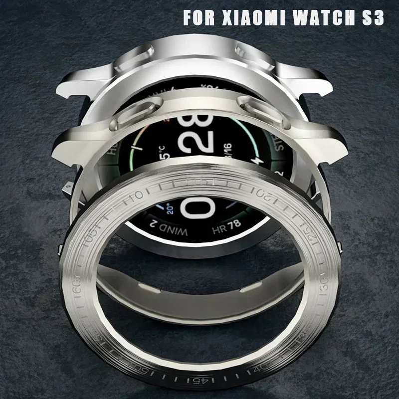 Premium Electroplated Hollow PC Protector Shell with Bezel