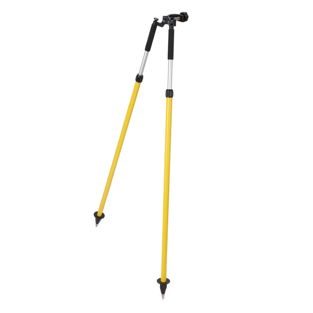 Factory DZ22A Black Aluminum Bipod With Thumb Release Clamp For Prism Pole GPS P