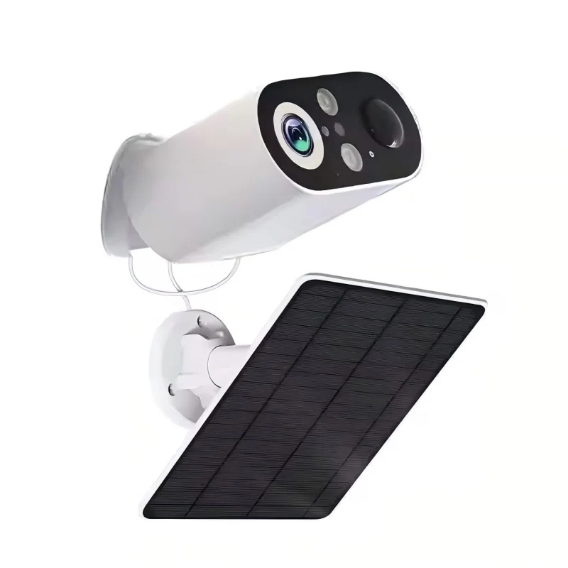 Built-in Battery Low Powered 3MP Solar WIFI PIR Detection Home Security Surveillance Camera CloudStorage Long Time Standby 4