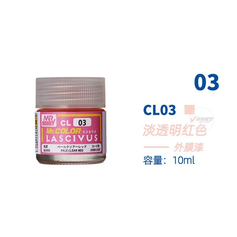 Mr Hobby CL01~09 Model paint Suitable for characters, dolls, skin color Beautiful girl skin 10ml/18ml 11 4