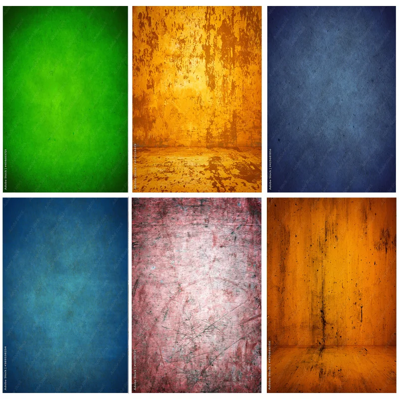 

SHUOZHIKE Abstract Vintage Photography Backdrops Solid Color Gradient Portrait Photo Backgrounds Studio Props 21121 EY-01