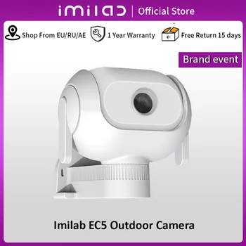 IMILAB - EC5 Floodlight Camera, Outdoor Security Surveillance, Color Night Vision,360° Human Tracking, Smart App, 2K