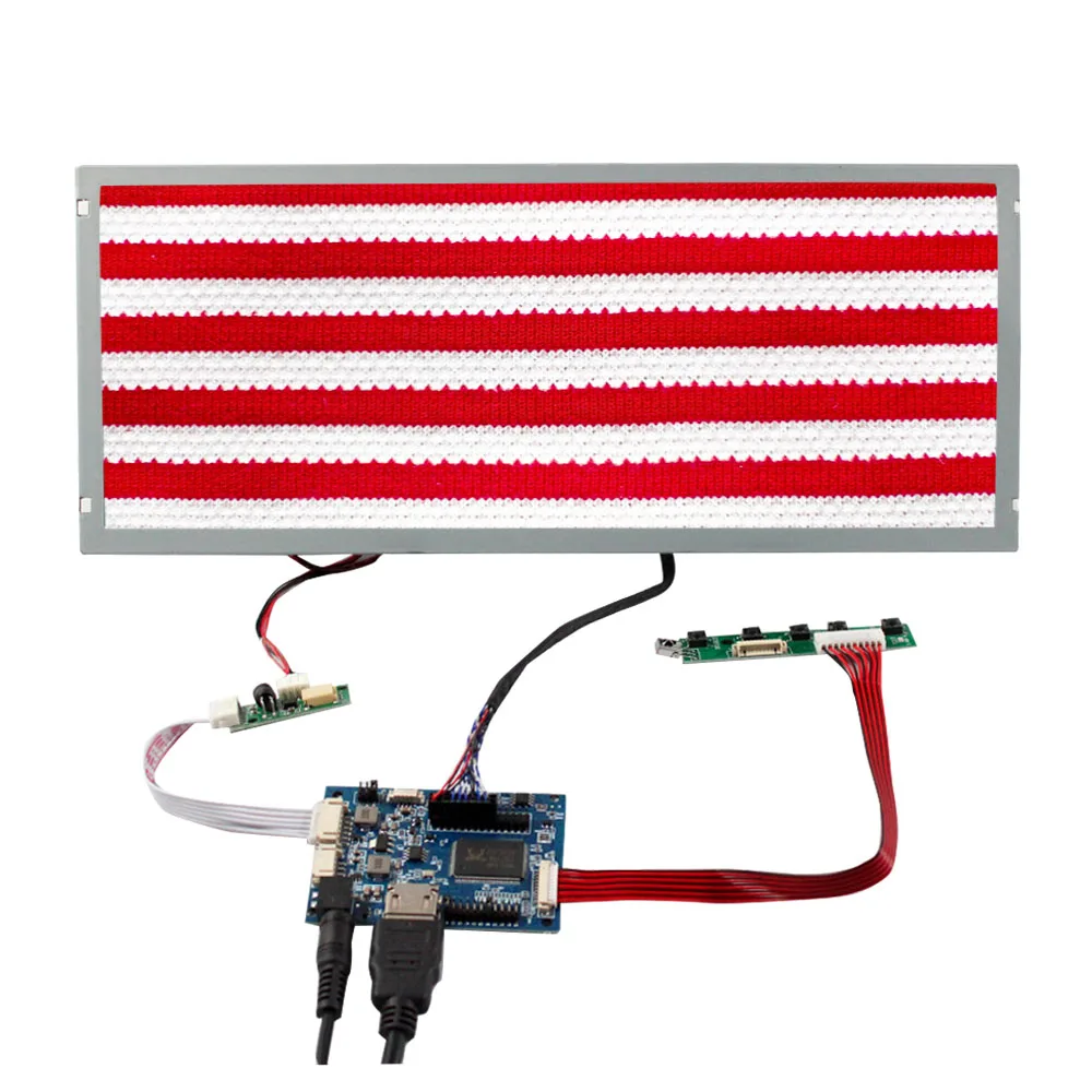 

Hd Mi Circuit Board High Brightness Lcd Screen Outdoor Digital Signage 12.3inch Lq123k1lg03 1280x480 Lcd Display Panel