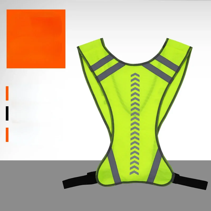 Cycling Reflective Vest High Visibility Safe Jacket for Night Riding Running Jogging Cycling Motorcycle Outdoor Sports Waistcoat