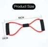 1PC Yoga Resistance Bands Gym Fitness Equipment Chest Expander Elastic Muscle Training Tension Rope 6