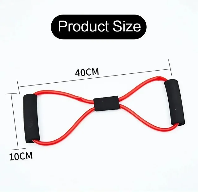 1PC Yoga Resistance Bands Gym Fitness Equipment Chest Expander Elastic Muscle Training Tension Rope 6