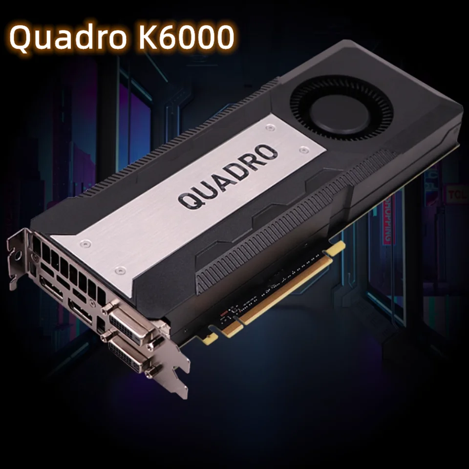NEW For NVIDIA Quadro K6000 12GB GDDR5 Professional Graphics Card