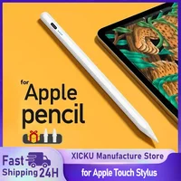 For Apple Pencil Palm Rejection Power Display iPad Pencil Game Pen For iPad 2025 2024 2023 2022 Pro Air Mini Specific Stylus