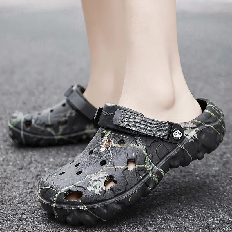 YRZL Sandals Mens Summer Shoes Wear Non-slip Wear-resistant Sandal Comfortable High Quality Beach Outdoor Slippers for Men