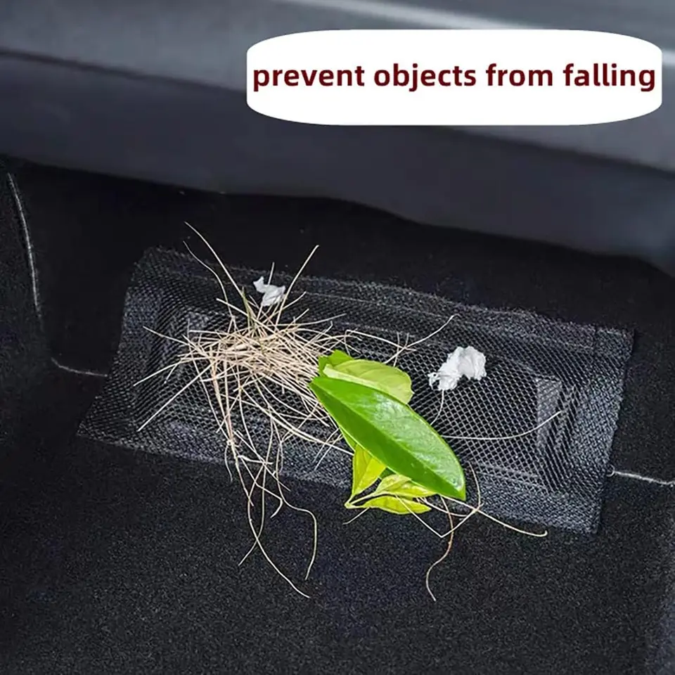 Copri Prese Aria Sotto Sedile Auto Per Tesla Model 3/Y - 2 Pezzi, Nylon, Anti-Ostruzione - Foto 13