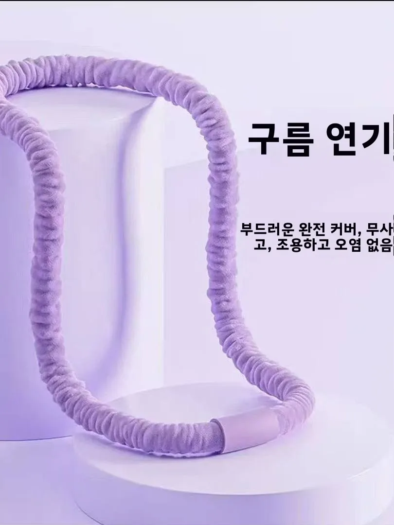 새로운 봄철 훌라후프 부드러운 무게추 허리 슬리밍 홈 피트니스 스포츠 복부 안쪽을 위한 피부 친화적인 편안한 무봉제 디자인